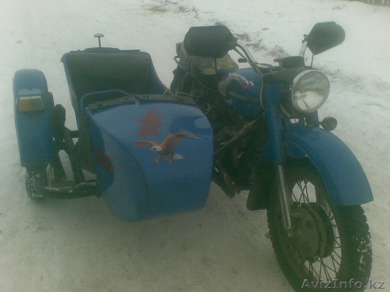 урал 1988 года,цвет синий. - Изображение #1, Объявление #616240