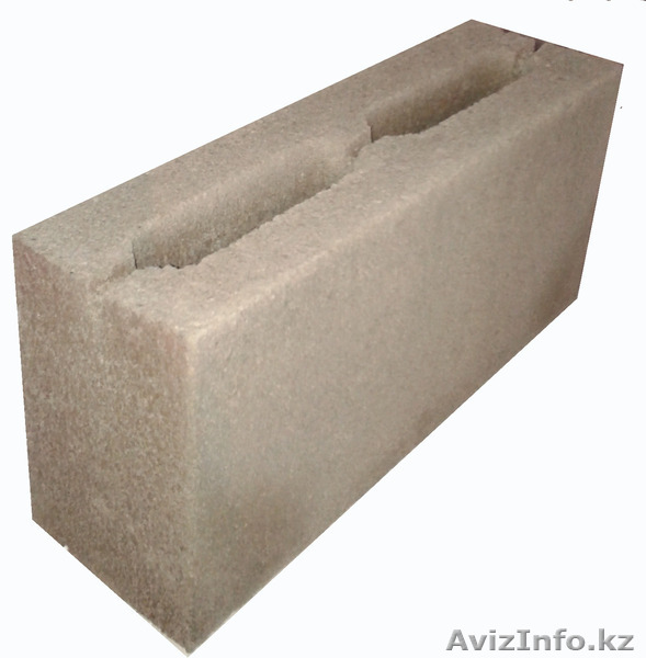 Пескоблоки-камень стеновой перегородочный в любом цвете, 390*188*120мм. - Изображение #1, Объявление #1437336