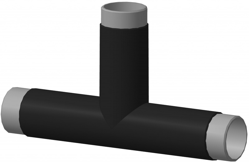 Тройник стальной с внутренним и наружным антикоррозионным покрытием - Изображение #1, Объявление #1660128