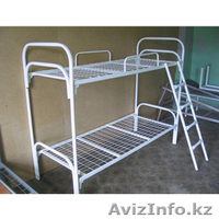 Металлические кровати одноярусные и двухъярусные от производителя оптом - Изображение #3, Объявление #924519