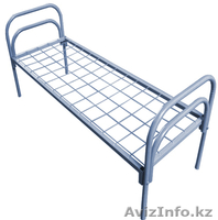 МЕТАЛЛИЧЕСКИЕ КРОВАТИ ОДНОЯРУСНЫЕ ОТ 750 РУБ, ДВУХЪЯРУСНЫЕ ОТ 1400 РУБ - Изображение #6, Объявление #1005519