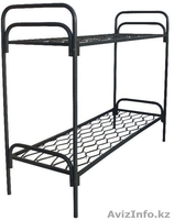 Кровати металлические двухъярусные, кровати для рабочих, кровати оптом. - Изображение #1, Объявление #1415382