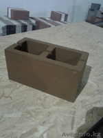  2-х пустотный пескоблок в любом цвете, 390*188*190мм. - Изображение #2, Объявление #1437315