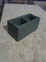 Пескоблоки-камень стеновой 2-х пустотный в любом цвете, 390*188*190мм. - Изображение #2, Объявление #1437279