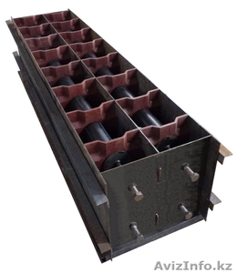 Формы для производства пазогребневых  пеноблоков серии Robus