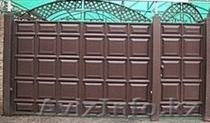 Филенчатые ворота в Актобе - Изображение #4, Объявление #1076646