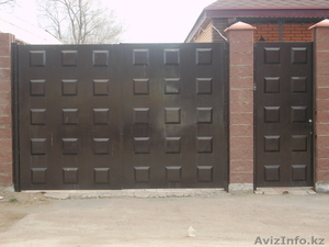 Филенчатые ворота в Актобе - Изображение #6, Объявление #1076646