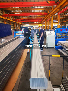 Оборудование по производству водосточной прямоугольной трубы Модель JB102