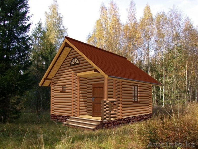 Дома и бани из оцилиндрованного бревна - Изображение #1, Объявление #171540