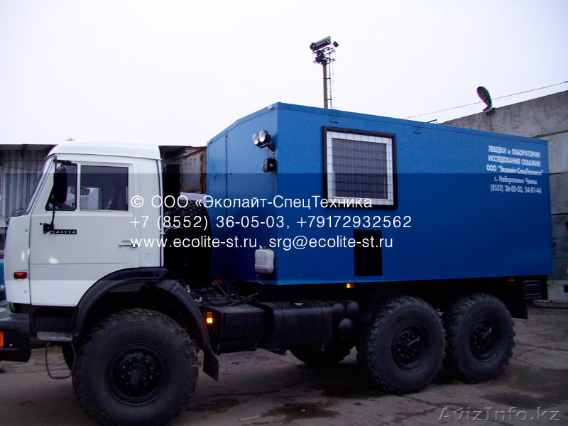 Лаборатория ГДИС на шасси Урал, КамАЗ, ГАЗ, УАЗ - Изображение #1, Объявление #849147
