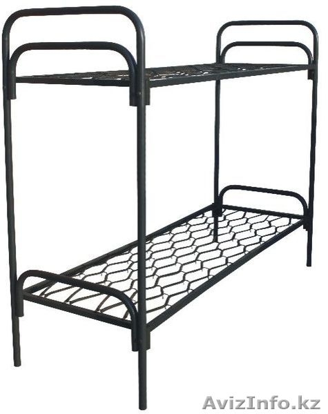 МЕТАЛЛИЧЕСКИЕ КРОВАТИ ОДНОЯРУСНЫЕ ОТ 750 РУБ, ДВУХЪЯРУСНЫЕ ОТ 1400 РУБ - Изображение #7, Объявление #1005519