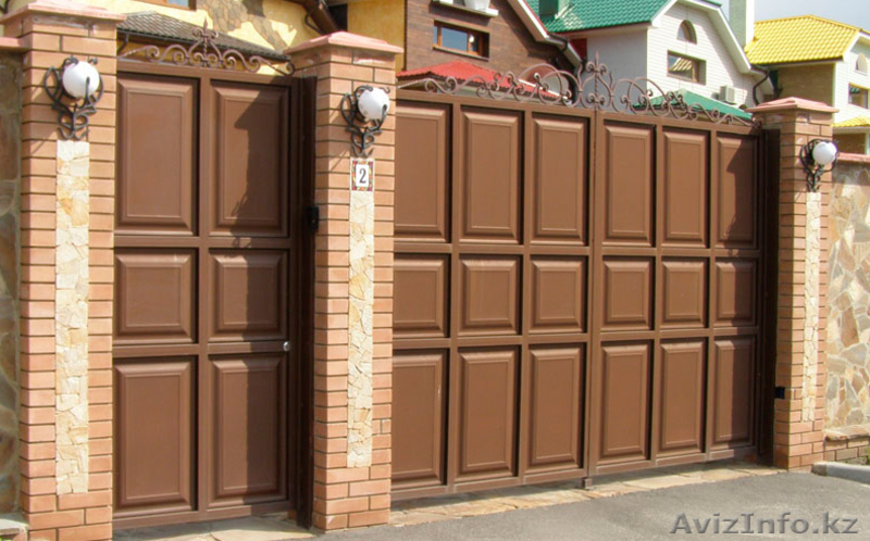 Филенчатые ворота в Актобе - Изображение #2, Объявление #1076646