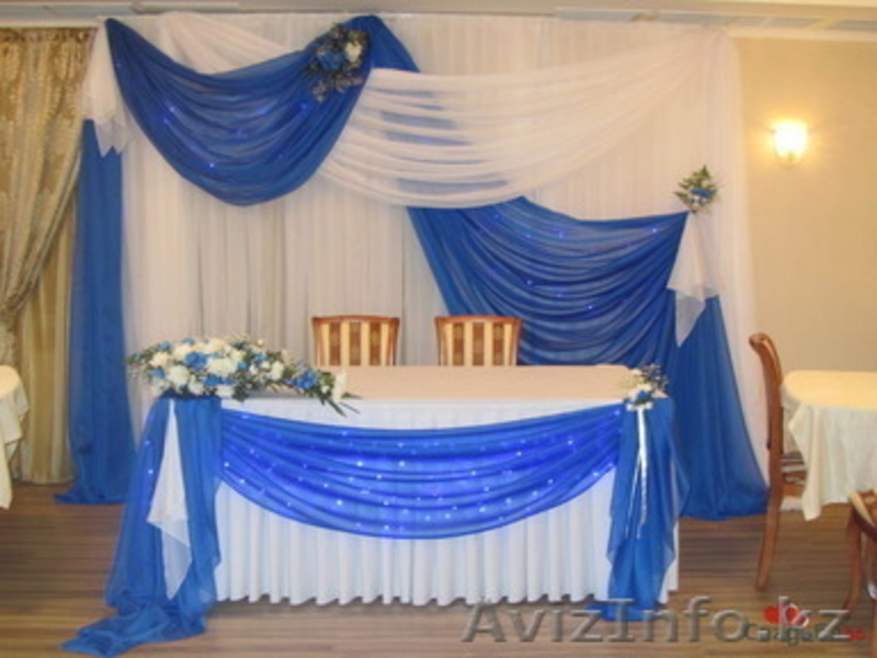 Оформление свадеб, президиума молодоженов, акжол, стойки с цветами - Изображение #3, Объявление #1109845