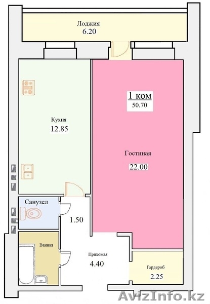 Продажа 1к., 2х, 3х квартир в новом жилом доме  - Изображение #1, Объявление #1052737