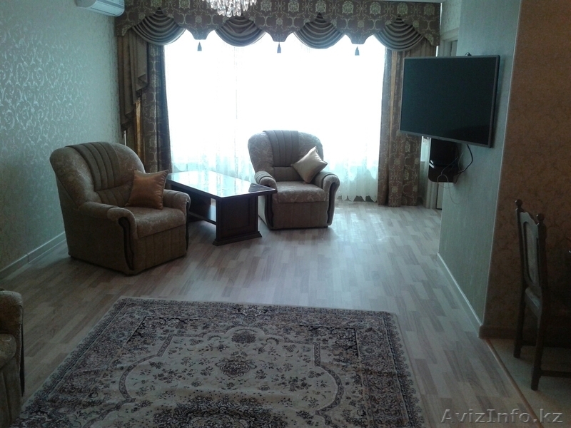 Сдам посуточно  полностью укомплектованную 2 комн кв в элитном доме ЖК Актобе Аж - Изображение #1, Объявление #1262245