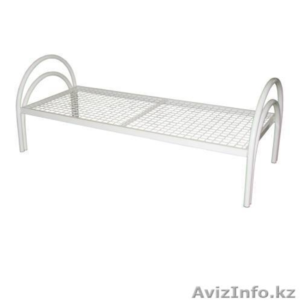 Железные двухъярусные кровати для бытовок, кровати для общежитий, оптом - Изображение #5, Объявление #1418602