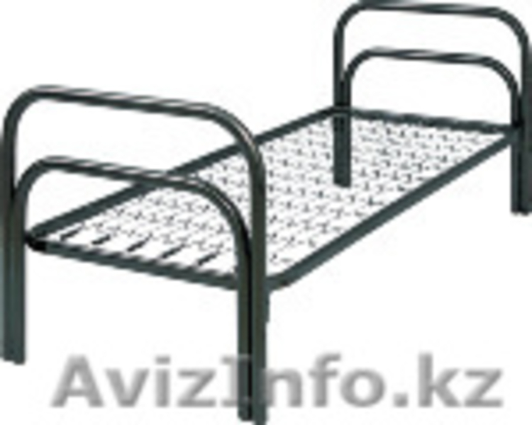 Кровати металлические двухъярусные, кровати для рабочих, кровати оптом. - Изображение #7, Объявление #1415382