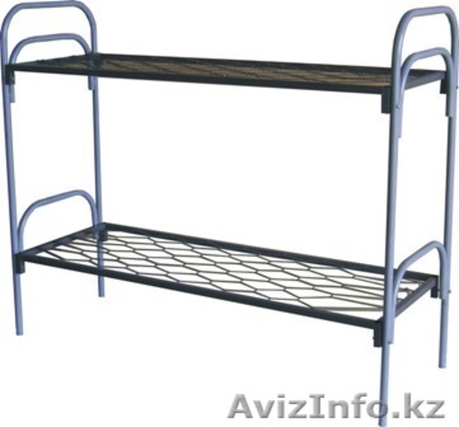 Кровати металлические одноярусные, кровати металлические двухъярусные, опт. - Изображение #4, Объявление #1435287