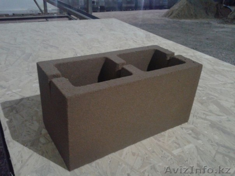 Пескоблоки-камень стеновой 2-х пустотный в любом цвете, 390*188*190мм. - Изображение #5, Объявление #1437279