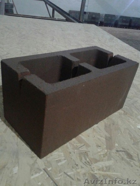  2-х пустотный пескоблок в любом цвете, 390*188*190мм. - Изображение #6, Объявление #1437315