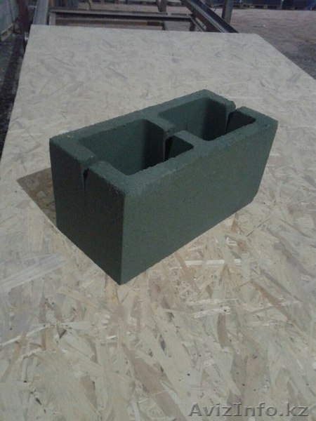 Пескоблоки-камень стеновой 2-х пустотный в любом цвете, 390*188*190мм. - Изображение #2, Объявление #1437279